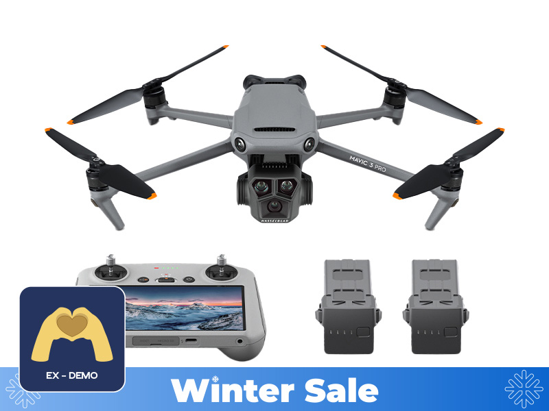Ex-Demo DJI Mavic 3 Pro Combo w. DJI RC